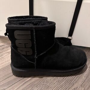UGG Black Classic Short Boots
